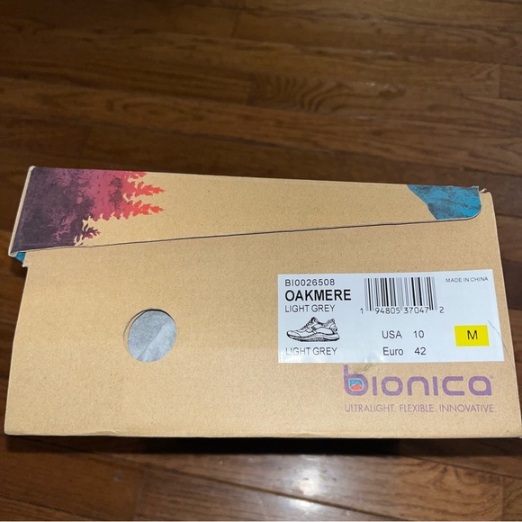 Bionica Light Gray Oakmere Contemporary Sneakers Women’s Size 10 - Picture 10 of 11